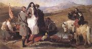 Sir Edwin Landseer Royal Sports on Hill and Loch (mk25 Spain oil painting artist